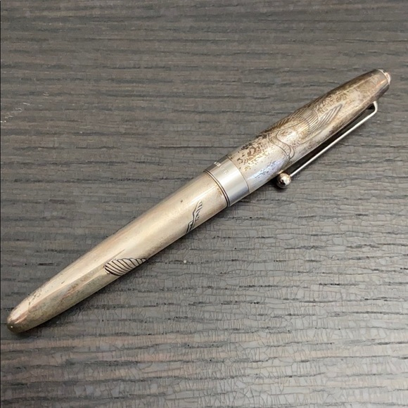 Pilot Namiki Yukari Sterling Silver Fountain Pen - Picture 1 of 12